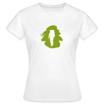Backpack Backpacking Pilgrim - Women's T-Shirt - white - Front - AI Model Female 172 dark (172cm)