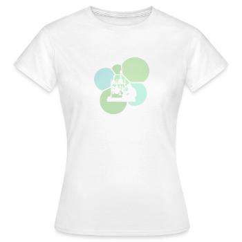 Biochemie DNA Biochemiker - Frauen T-Shirt - Weiß - Vorne - AI Model Female 172 dark (172cm)