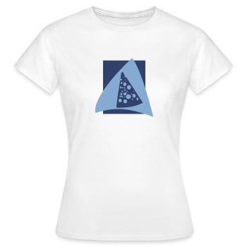 Emmental au lait de souris - T-shirt Femme - blanc - Devant - AI Model Female 172 dark (172cm)
