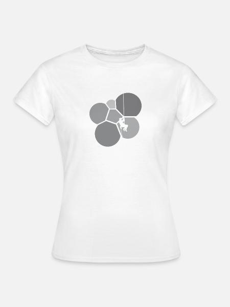 Kletterer Seilklettern Alpinist - Frauen T-Shirt - Weiß