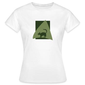Märchen Bigfoot Fabeltier - Frauen T-Shirt - Weiß - Vorne - AI Model Female 172 dark (172cm)