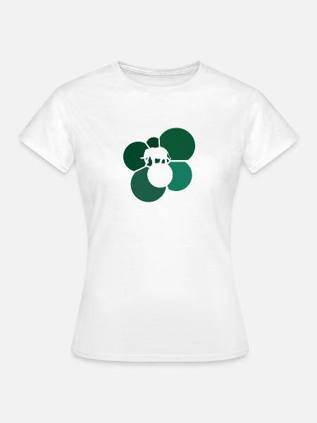 Zirkuszelt Elefanten Zirkuszelt - Frauen T-Shirt - Weiß