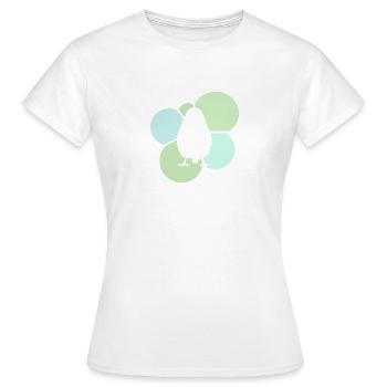Pets Pet Bird Flying - Women's T-Shirt - white - Front - AI Model Female 172 dark (172cm)
