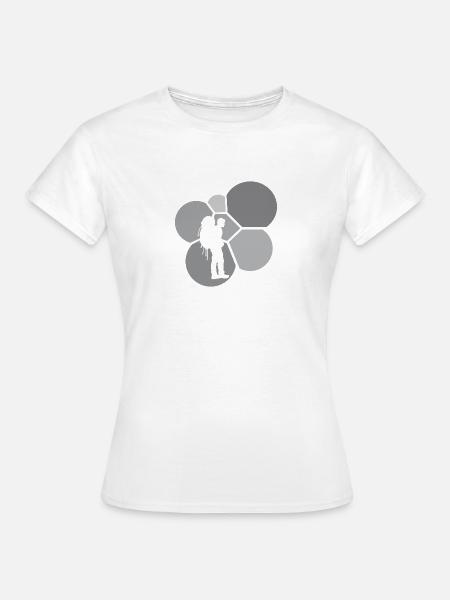Backpacking Rucksack Backpacker - Frauen T-Shirt - Weiß