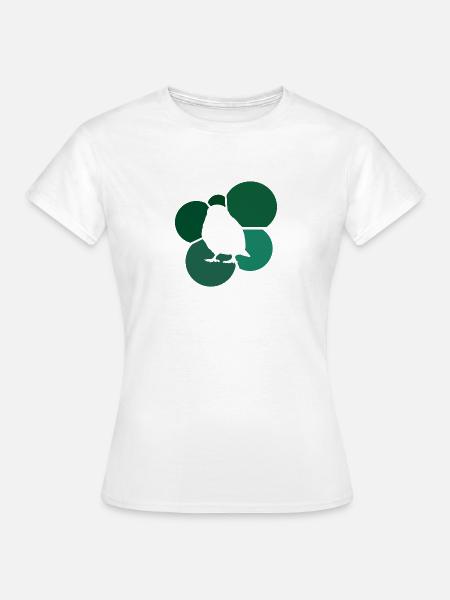 Vogel Vögel beobachten Flügel - Frauen T-Shirt - Weiß