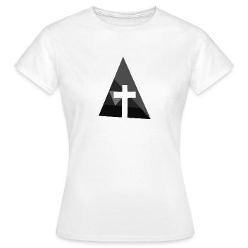 Bible Bible Christian - Women's T-Shirt - white - Front - AI Model Female 172 dark (172cm)