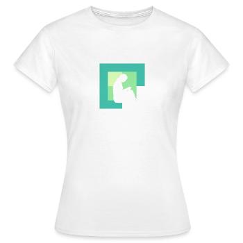 Crochet Needle Crochet - Women's T-Shirt - white - Front - AI Model Female 172 dark (172cm)