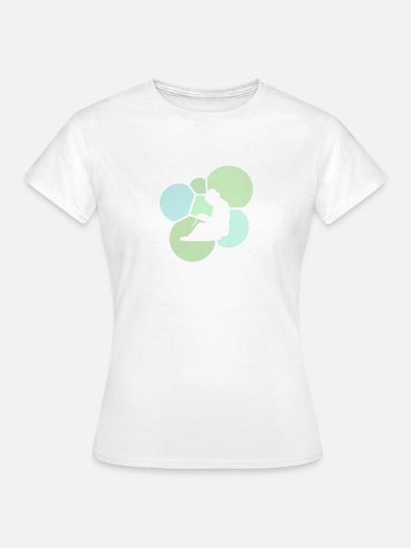 Häkeln Stricken Faden - Frauen T-Shirt - Weiß