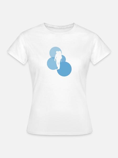 Backpacking Wanderung Backpacker - Frauen T-Shirt - Weiß