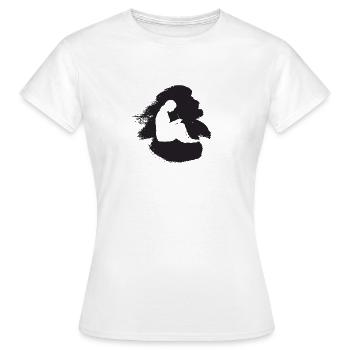 Nähen Nadel Faden - Frauen T-Shirt - Weiß - Vorne - AI Model Female 172 dark (172cm)