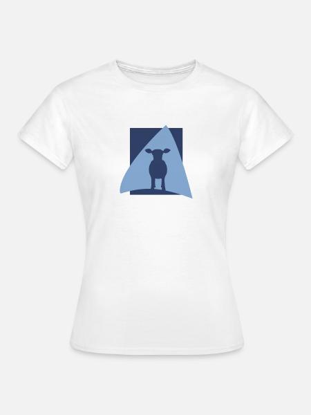 Rind Bauer Bauer - Frauen T-Shirt - Weiß