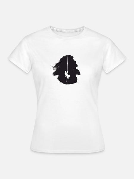 Bergsteigen Bergsteiger Alpinist - Frauen T-Shirt - Weiß