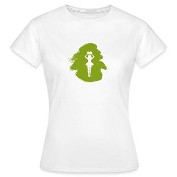 Mädchen Bommel Cheerleading - Frauen T-Shirt - Weiß - Vorne - AI Model Female 172 dark (172cm)