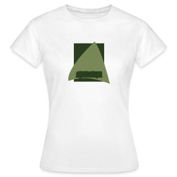 Chauffeur de bus Chauffeur de bus - T-shirt Femme - blanc - Devant - AI Model Female 172 dark (172cm)