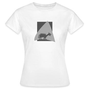 Märchen Bigfoot Kryptozoologie - Frauen T-Shirt - Weiß - Vorne - AI Model Female 172 dark (172cm)