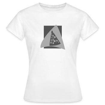 Lait de souris Parmesan - T-shirt Femme - blanc - Devant - AI Model Female 172 dark (172cm)
