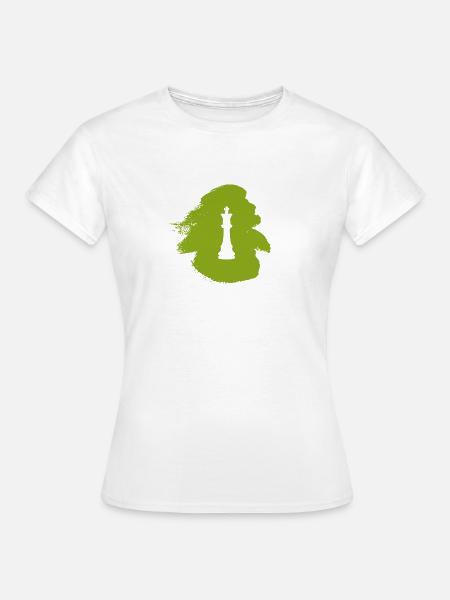 Schachbrett Schachmatt Schachmatt - Frauen T-Shirt - Weiß