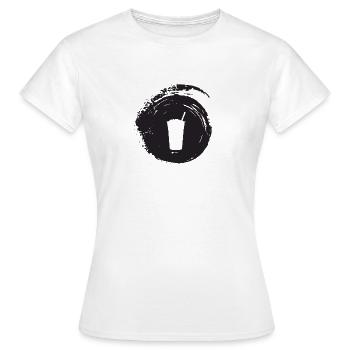 Boba Bubble Tea Boba Bubble Tea - T-shirt Femme - blanc - Devant - AI Model Female 172 dark (172cm)