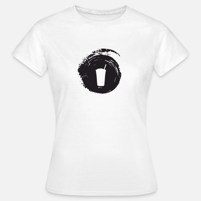 Té de burbujas Boba Té de burbujas Boba - Camiseta mujer - blanco