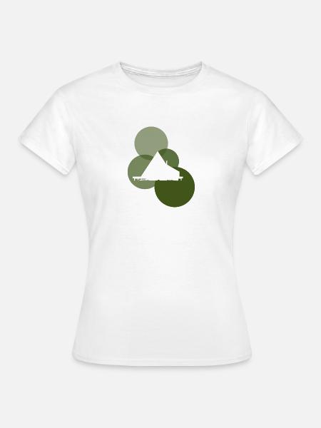 Camping Modern Camping - Frauen T-Shirt - Weiß