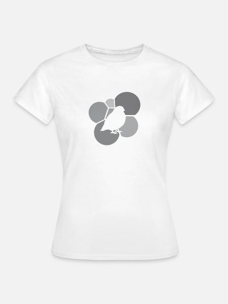 Vogel Flügel Flug Abbildung - Frauen T-Shirt - Weiß