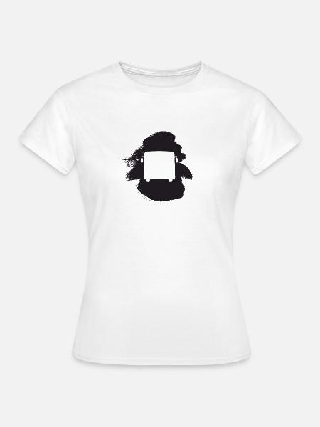 Busfahren Bus Transport - Frauen T-Shirt - Weiß