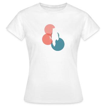 Kletterer Felsklettern Felsklettern - Frauen T-Shirt - Weiß - Vorne - AI Model Female 172 dark (172cm)