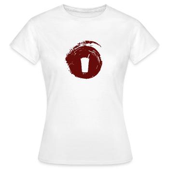 Boba Bubble Tea Bubble Tea Boba - T-shirt Femme - blanc - Devant - AI Model Female 172 dark (172cm)
