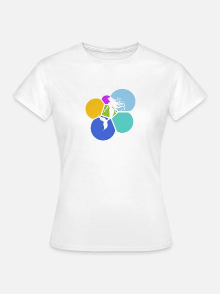Flosse - Frauen T-Shirt - Weiß