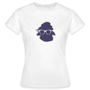 Auteur de livres sur l’éducation - T-shirt Femme - blanc - Devant - AI Model Female 172 dark (172cm)