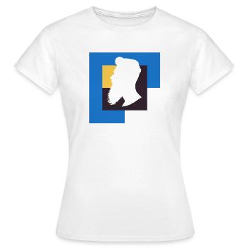 Bart November Baertig - Frauen T-Shirt - Weiß - Vorne - AI Model Female 172 dark (172cm)
