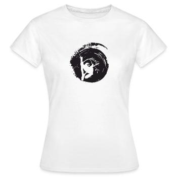 Faul Müdigkeit Schlafen - Frauen T-Shirt - Weiß - Vorne - AI Model Female 172 dark (172cm)