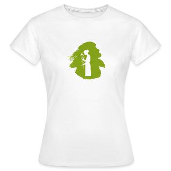Florist Garten - Frauen T-Shirt - Weiß - Vorne - AI Model Female 172 dark (172cm)