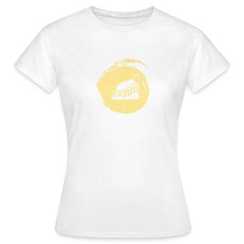 Ferris wheel funfair - Women's T-Shirt - white - Front - AI Model Female 172 dark (172cm)