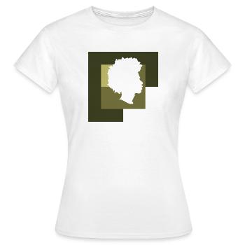 Funky Soul - T-shirt Femme - blanc - Devant - AI Model Female 172 dark (172cm)