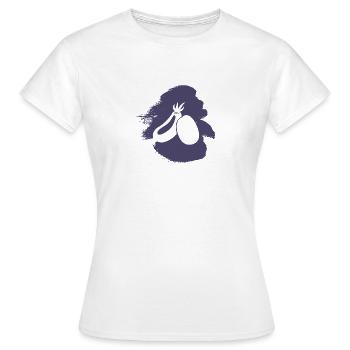Veganerin Vegan Veganer - Frauen T-Shirt - Weiß - Vorne - AI Model Female 172 dark (172cm)