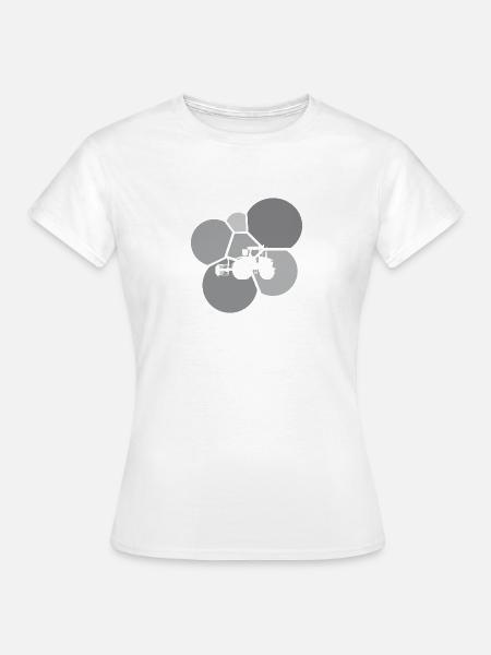Maehdrescher Hof - Frauen T-Shirt - Weiß