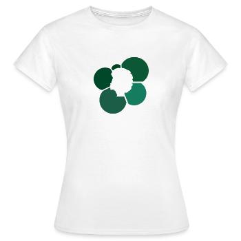 Groove Soul Afro - T-shirt Femme - blanc - Devant - AI Model Female 172 dark (172cm)