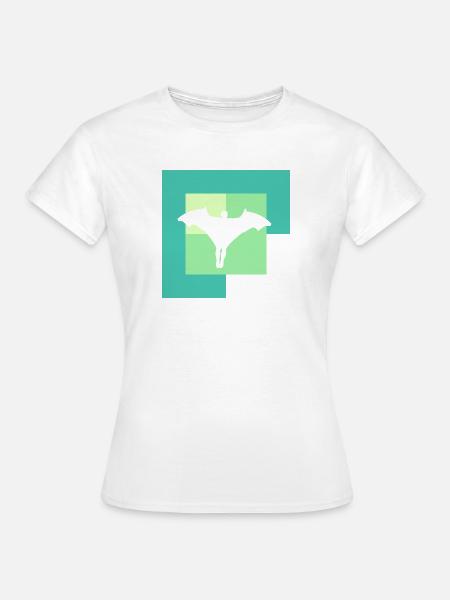 Wingsuit Gleiten - Frauen T-Shirt - Weiß