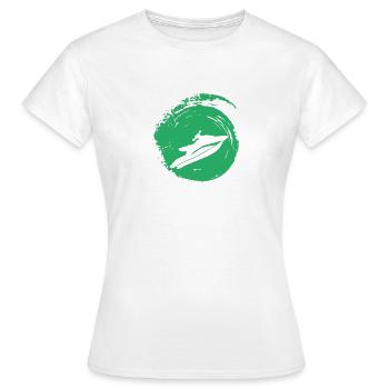Jetski Motorschlitten Wassersport - Frauen T-Shirt - Weiß - Vorne - AI Model Female 172 dark (172cm)