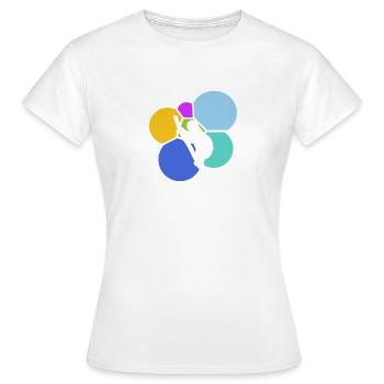 Faultier Müdigkeit - Frauen T-Shirt - Weiß - Vorne - AI Model Female 172 dark (172cm)