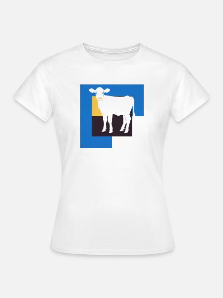 Vegan Bio Tierschutz - Frauen T-Shirt - Weiß