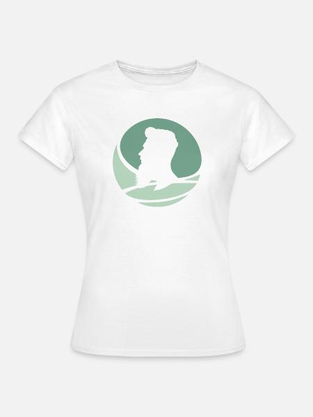Gesichtsbehaarung - Frauen T-Shirt - Weiß