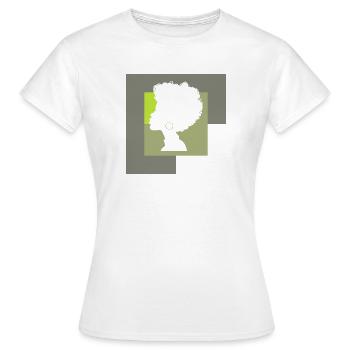 Soul Afro Beat Funky - Women's T-Shirt - white - Front - AI Model Female 172 dark (172cm)