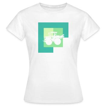 Farmer Ranch Agriculture - Women's T-Shirt - white - Front - AI Model Female 172 dark (172cm)