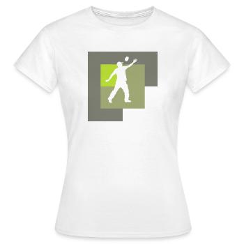 Règles du jeu de tournoi - T-shirt Femme - blanc - Devant - AI Model Female 172 dark (172cm)