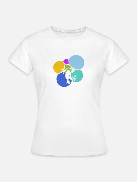 Faultier Faul Rest - Frauen T-Shirt - Weiß