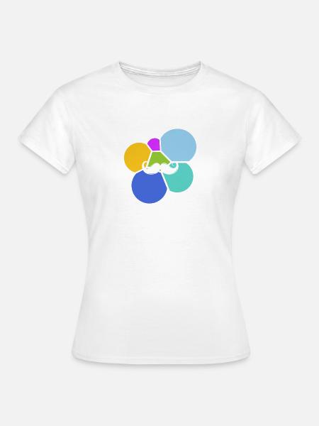Gesichtsbehaarung Sir November - Frauen T-Shirt - Weiß