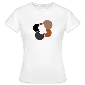 Pilosité faciale Baertig Sir - T-shirt Femme - blanc - Devant - AI Model Female 172 dark (172cm)