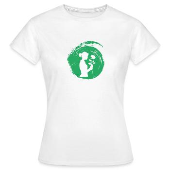 Floristik Hobbygärtner Garten - Frauen T-Shirt - Weiß - Vorne - AI Model Female 172 dark (172cm)